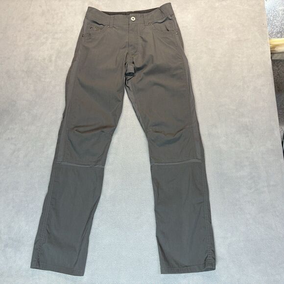 Kuhl Radikl Pants Mens Size 30 Gray Outdoor Hiking Stretch Nylon Blend 7 Pockets - Picture 1 of 11